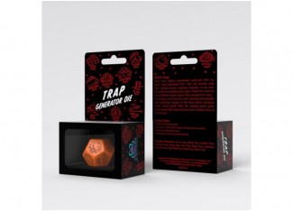 Кубик Trap Generator Die: Orange&Black