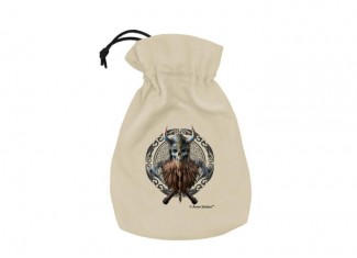 Мешочек для кубиков Anne Stokes Dice Pouch: Viking Skull