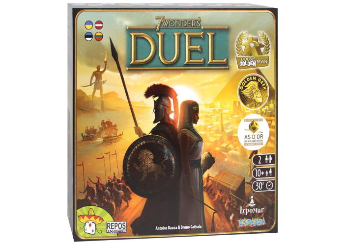 7 Чудес: Дуэль (7 Wonders: Duel) (укр.)