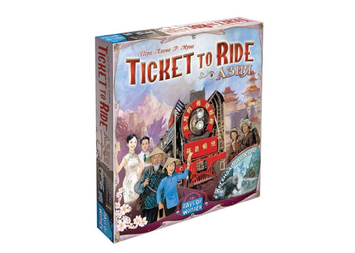 Квиток на поїзд: Азія (Ticket to Ride: Asia) (рос.)