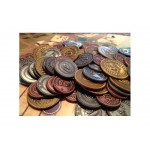 Металлические монеты для игры Виноделие (Viticulture Metal Lira Coins)