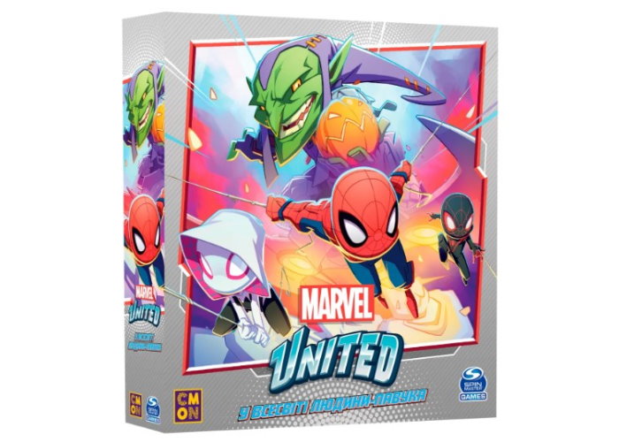 Marvel United: У Всесвіті Людини-павука (Marvel United: Enter the Spider-Verse) (укр.)