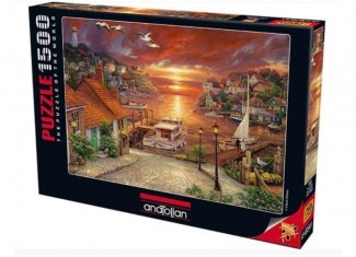 Пазл Дорога до заходу сонця, 1500 ел.