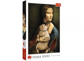 Пазл Дама з кішкою, 1000 ел.