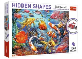 Пазл Hidden Shapes Підводне життя, 1060 ел.