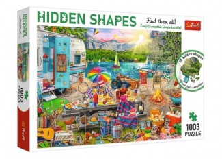 Пазл Hidden Shapes Поездка на фургоне, 1003 эл.
