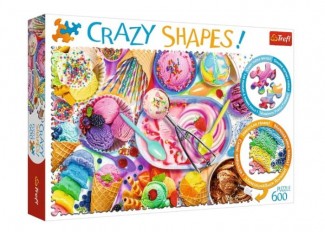Пазл Crazy Shapes Сладкая мечта, 600 эл.