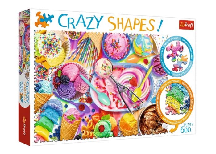 Пазл Crazy Shapes Солодка мрія, 600 ел.