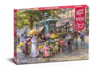 Пазл Квітковий ринок, 1000 ел.