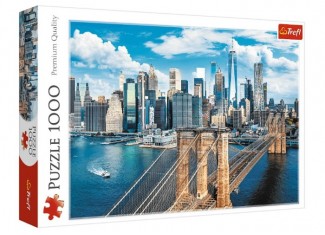 Пазл Бруклинский мост, Нью-Йорк, США, 1000 эл.