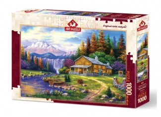 Пазл Закат в горах, 1000 эл.