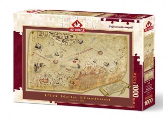Пазл Карта Пири Рейса, 1000 эл.