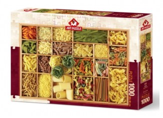 Пазл Макароны, коллаж, 1000 эл.