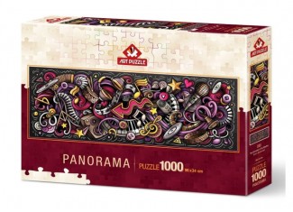 Пазл Элементы ритма, 1000 эл. (панорама)