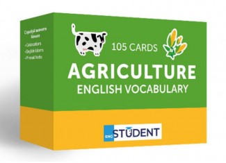 Карточки для изучения английского языка English Student Agriculture English Vocabulary (укр.)