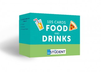 Карточки для изучения английского языка English Student Food and Drinks (укр.)