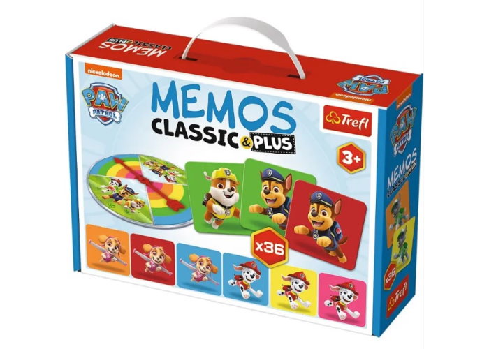 Мемо Класичні. Щенячий патруль (Memos Classic&plus. Paw Patrol)