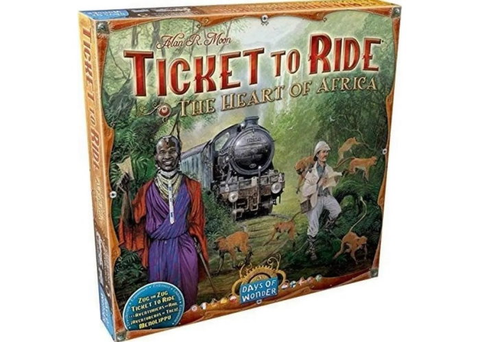 Билет на поезд - Коллекция карт №3: Сердце Африки (Ticket to Ride - Map Collection 3: The Heart of Africa) (англ.)