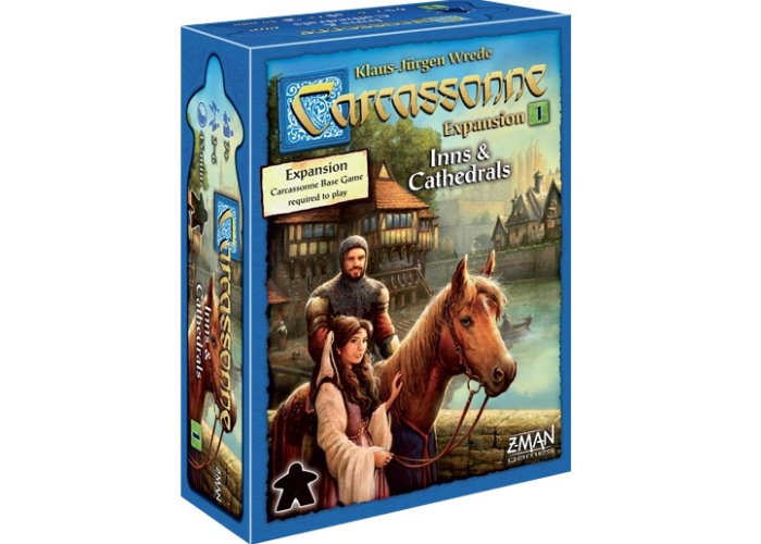 Каркассон: Таверны и соборы (Carcassonne - Exp: 1 - Inns and Cathedrals (New Version)) (англ.)