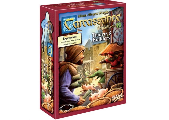 Каркассон: Купцы и зодчие (Carcassonne - Exp: 2 - Traders & Builders (New Version)) (англ.)