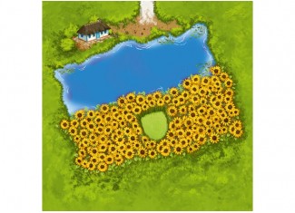 Українська плитка до гри Каркасон 3.0. Річка і Абат (Carcassonne: Ukraine Promo Tile) (укр.)