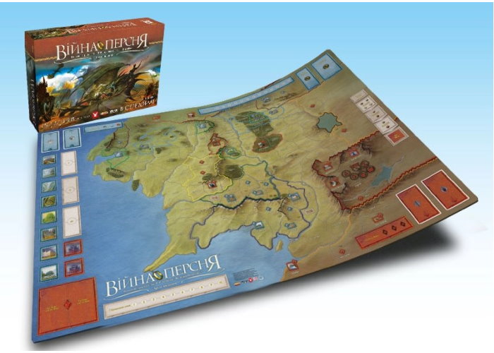 Війна Персня. Ігрове поле Делюкс (War of the Ring Deluxe Game Mat) (укр.)