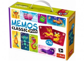 Мемо Класичні. Милі монстрики (Memos Classic&plus Cute monsters)