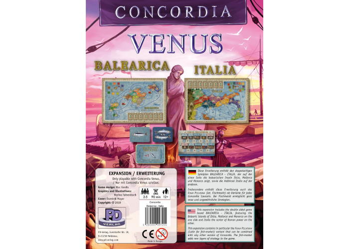 Конкордія Венера: Балеарські острови та Італія (Concordia Venus: Balearica - Italia) (англ.)