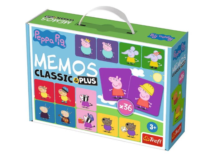 Мемо Класичні. Свинка Пеппа (Memos Classic&plus. Peppa Pig)