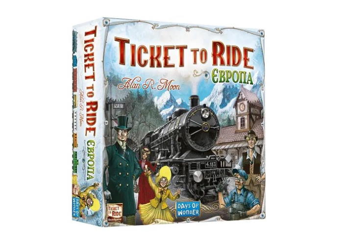 Квиток на поїзд: Європа (Ticket to ride: Europe) (укр.)