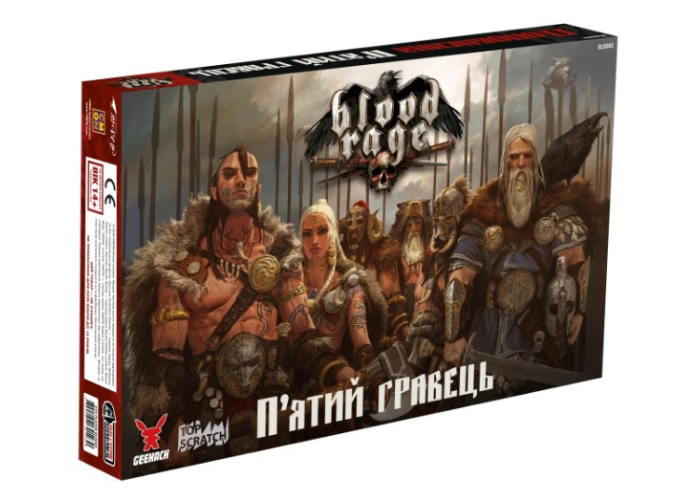 Кровь и Ярость. Пятый игрок (Blood Rage: 5th Player Expansion) (укр.)