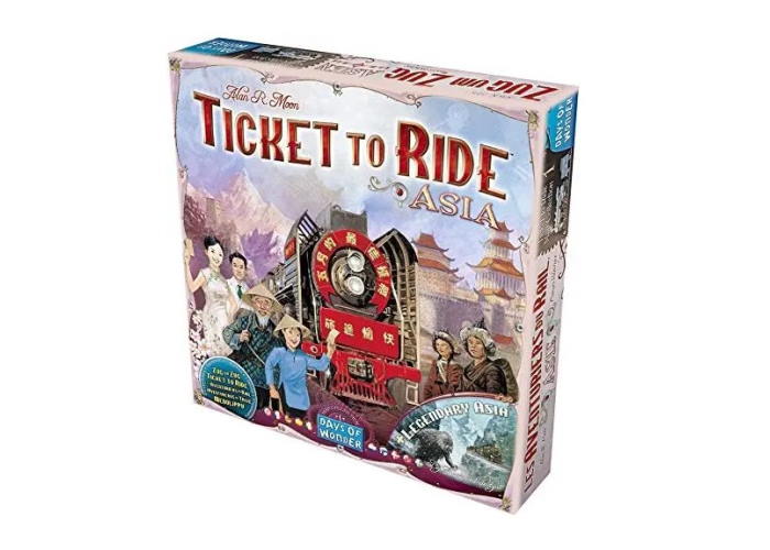 Билет на поезд - Коллекция карт №1: Азия + Легендарная Азия (Ticket to Ride - Map Collection 1: Asia + Legendary Asia) (англ.)