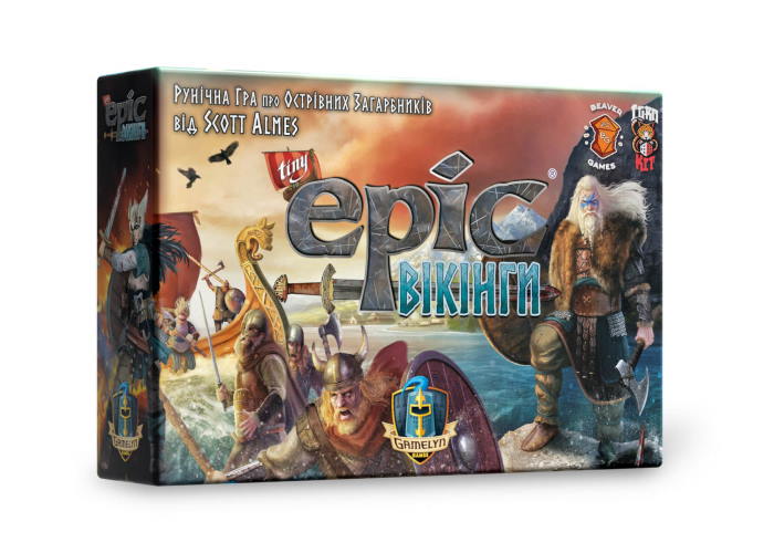 Tiny Epic Вікінги (Tiny Epic Vikings) (укр.)