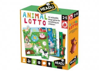 Гра-пазл Монтессорі. Тварини та місця їх проживання (Montessori. Animal Lotto)