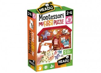Мій перший пазл Монтессорі. Ферма (First Puzzle Montessori. The Farm)