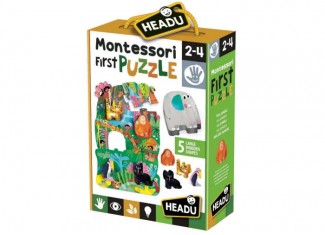 Мій перший пазл Монтессорі. Джунглі (First Puzzle Montessori. The Jungle)