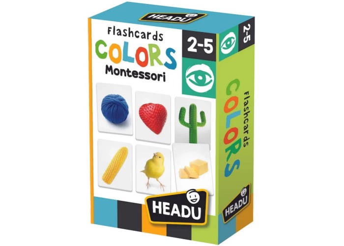 Монтессори. Цвета и оттенки (Montessori. Flashcards: Colors)