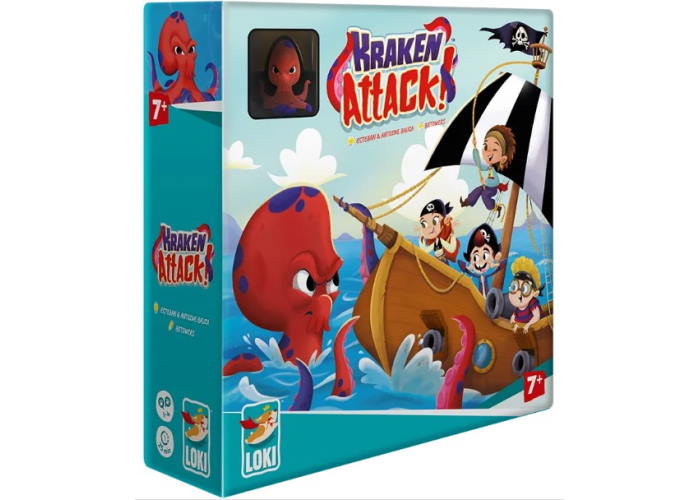 Атака Кракена (Kraken Attack) (англ.) + правила українською!
