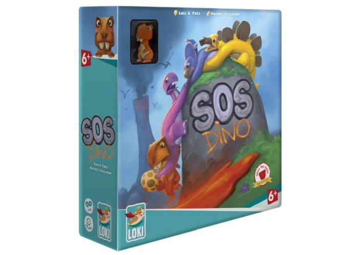 SOS Діно (SOS Dino) (англ.) + правила українською!