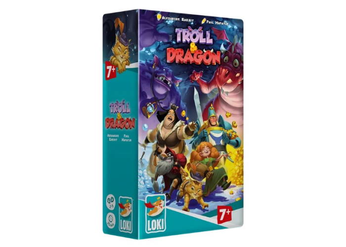 Троль та Дракон (Troll and Dragon) (англ.) + правила українською!