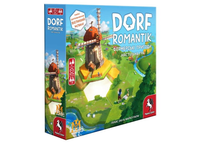 Dorfromantik. Фермерские Приключения (Dorfromantik) (укр.)