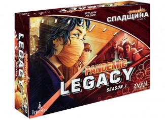 Пандемія. Спадщина. Сезон 1 (Червона коробка) (Pandemic Legacy: Season 1) (укр.)