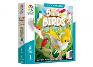 5 маленьких пташок (5 Little Birds) (англ.) + QR-код на укр. правила