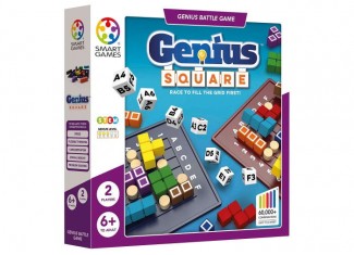 Гениально. Тактика в квадрате (Genius Square) (англ.) + QR-код на укр. правила