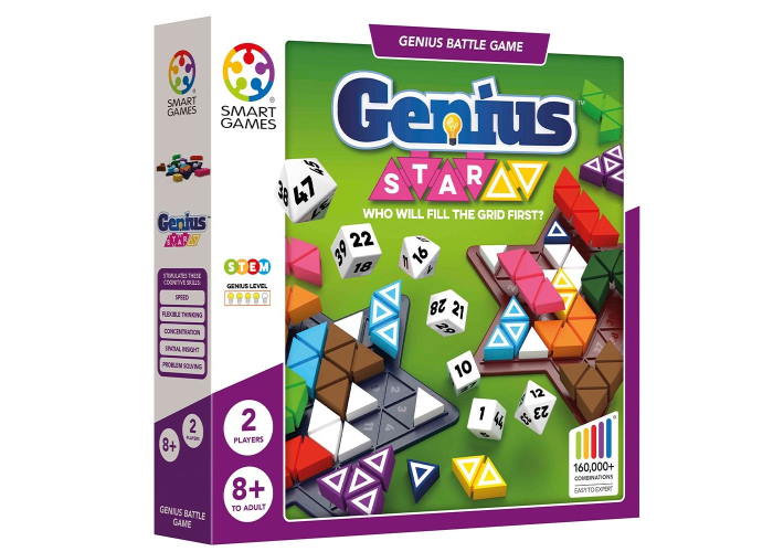 Геніально. Зіркова тактика (Genius Star) (англ.) + QR-код на укр. правила