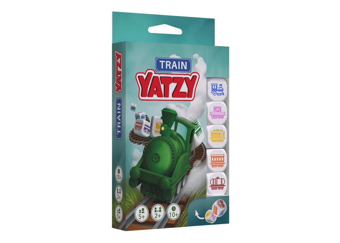 Яцзи. Потяги (Train Yatzy) (англ.) + QR-код на укр. правила