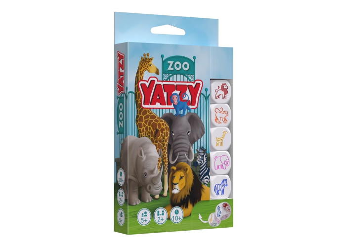 Яцзи. Зоопарк (Zoo Yatzy) (англ.) + QR-код на укр. правила