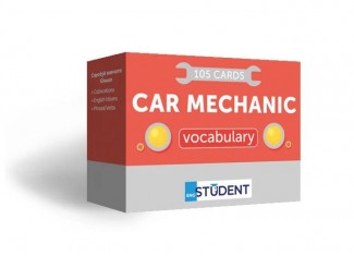 Карточки для изучения английского языка English Student Car Mechanic (укр.)