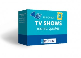 Карточки для изучения английского языка English Student TV Shows. Iconic Quotes (укр.)