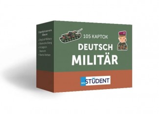Карточки для изучения немецкого языка English Student Militar (укр.)